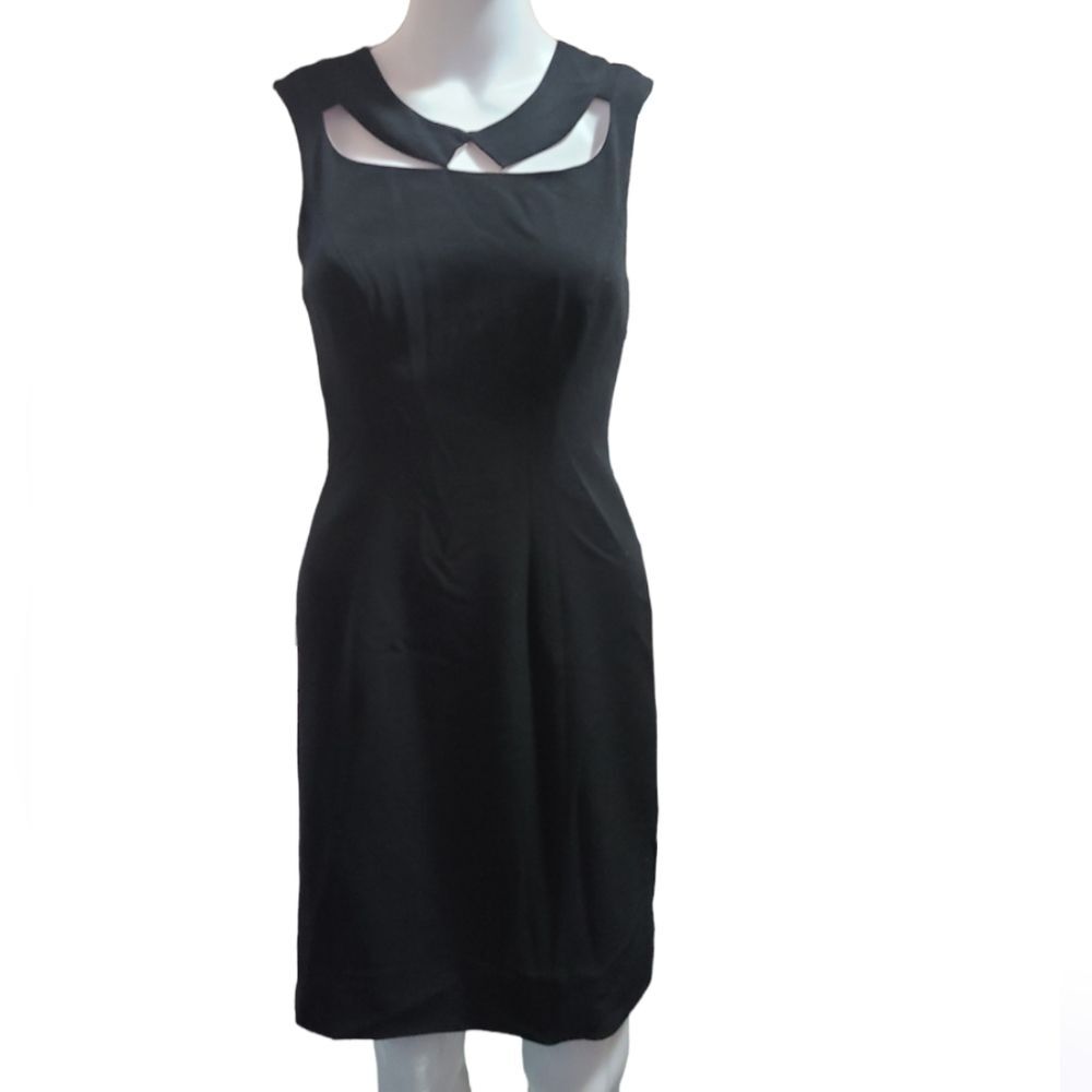 Anthropologie 9-HI5 black cutout dress 00 - Picture 2 of 8